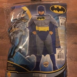 Batman child costume size large new ships tmrw